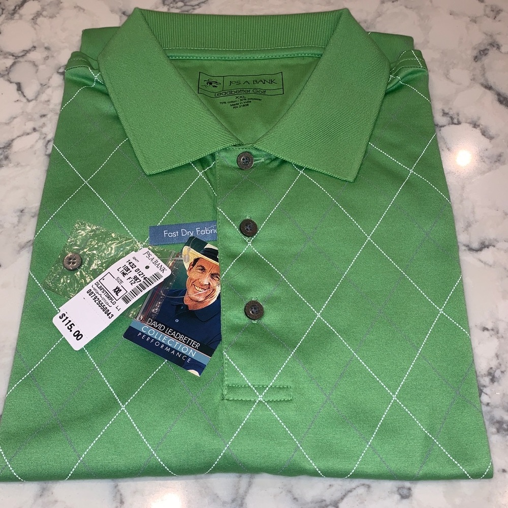 Jos. A. Bank Short Sleeve Golf Shirt XXL